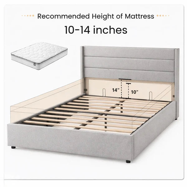 KLYROO BED LIFT STORAGE